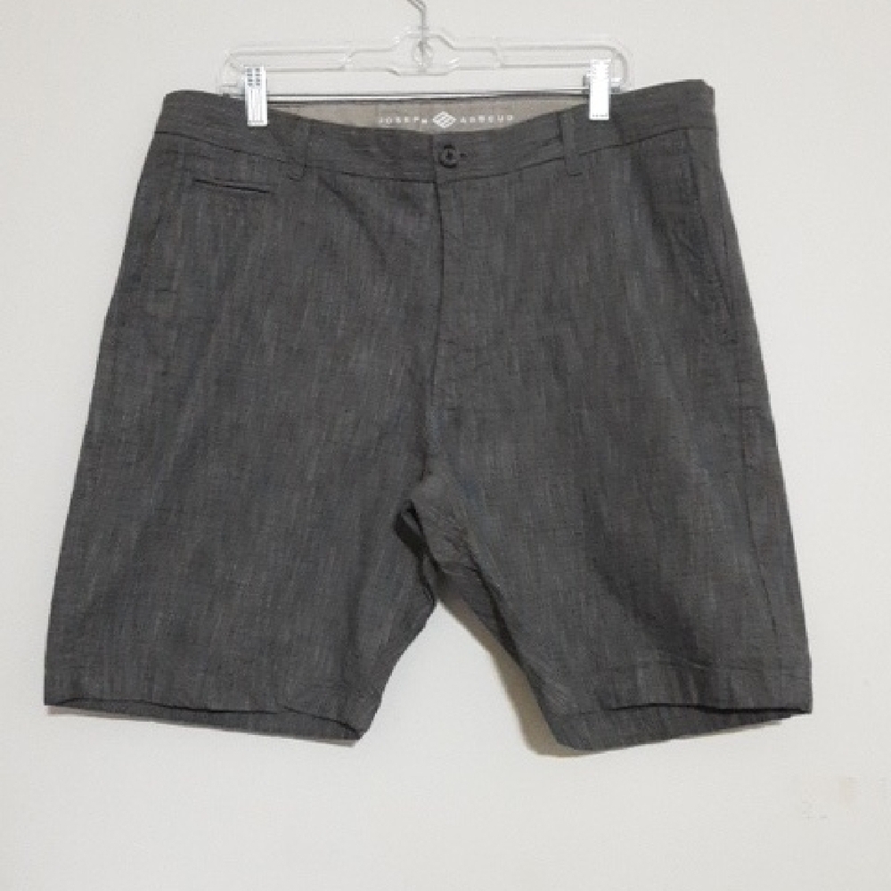 Joseph Abboud Gray Men's Short Chino Casual Brown 38 Vacation Resort Y2k Office